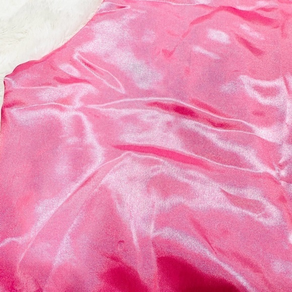 Charades Child Plush White & Pink 2pc Bunny Halloween Easter Cosplay Costume - Picture 6 of 14